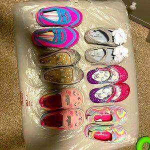 All worn maybe once or twice, size five great condition